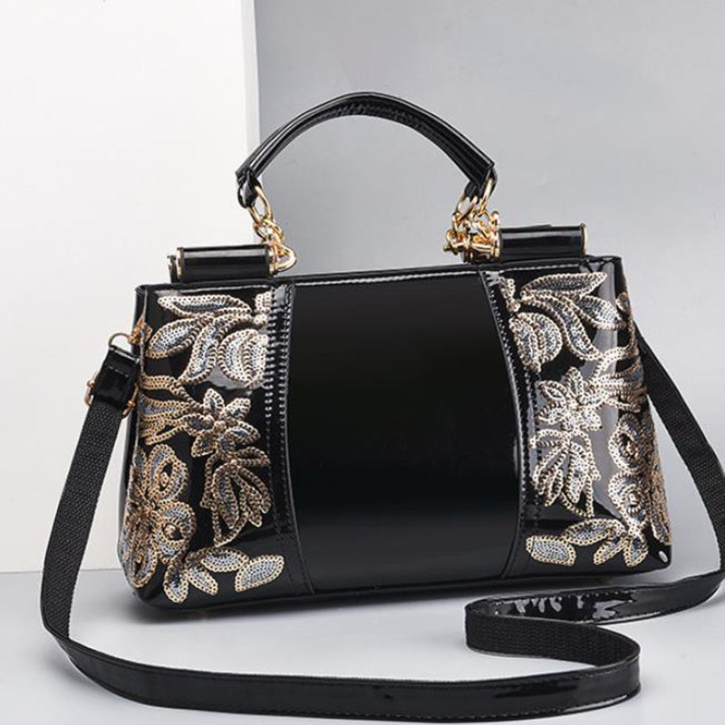 Fashion Sequin Handbag for Women – Sparkly Shoulder Bag for Party, Wedding & Bridal Events LONDYN UPBRINGING