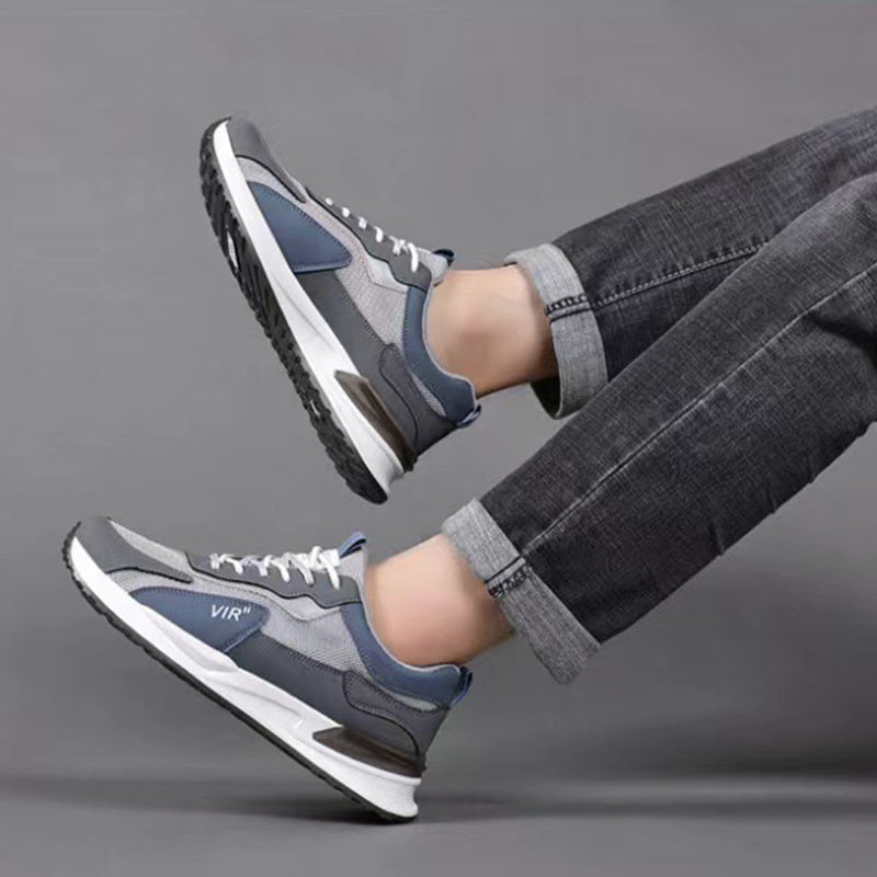Men's Color Block Mesh Sneakers | Breathable Casual Running Shoes LONDYN UPBRINGING