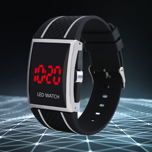 Unisex LED Digital Sports Watch – Black & White Casual Wristwatch with Date Display for Men & Women LONDYN UPBRINGING
