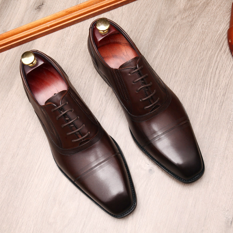 Men’s Fashion Formal Leather Shoes – Classic Dress Shoes for Business, Office & Special Occasions LONDYN UPBRINGING