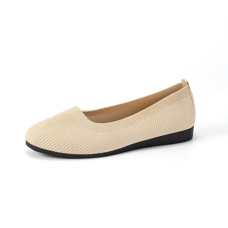 Women's Knit Flats | Casual Slip-On Mesh Shoes LONDYN UPBRINGING