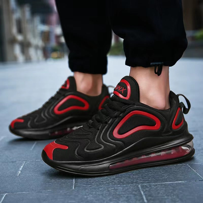 Men's Air Cushion Sneakers | Black Breathable Casual Running Shoes LONDYN UPBRINGING
