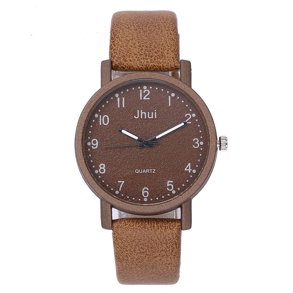 Simple Number Quartz Watch – Elegant Minimalist Wristwatch for Women LONDYN UPBRINGING