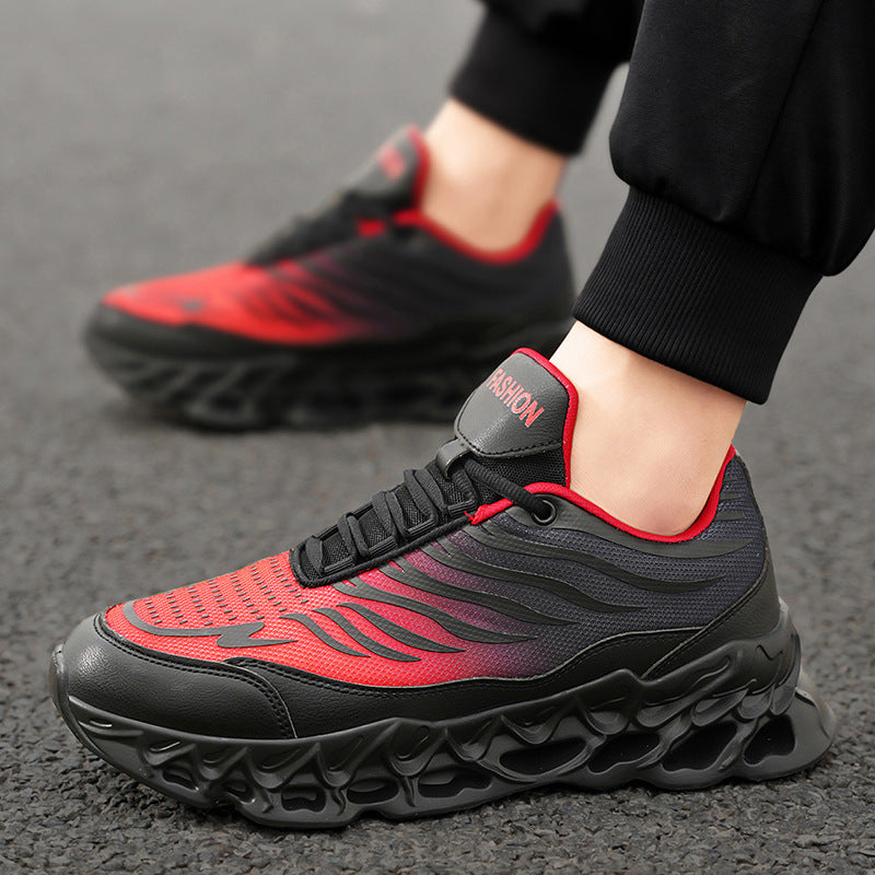 Men's Lace-up Chunky Sneakers | Thick-Sole Vulcanized Casual Shoe LONDYN UPBRINGING