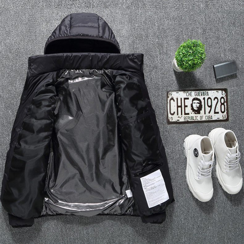 Men’s USB Heated Jacket – Electric Cotton Thermal Coat with Heating Vest for Winter Warmth & Outdoor Comfort LONDYN UPBRINGING