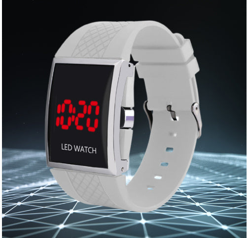 Unisex LED Digital Sports Watch – Black & White Casual Wristwatch with Date Display for Men & Women LONDYN UPBRINGING