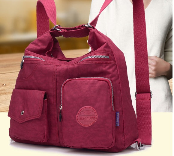 Luxury Waterproof Nylon Handbag for Women – Large Capacity Designer Crossbody & Shoulder Tote Bag LONDYN UPBRINGING