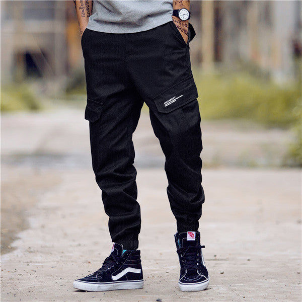 Men’s Camo Streetwear Pants – Slim Fit Jogger Harem Trousers for Casual Style LONDYN UPBRINGING