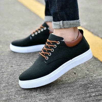 Men’s Breathable Casual Canvas Sport Shoes – Lightweight Everyday Sneakers for Comfort & Style LONDYN UPBRINGING