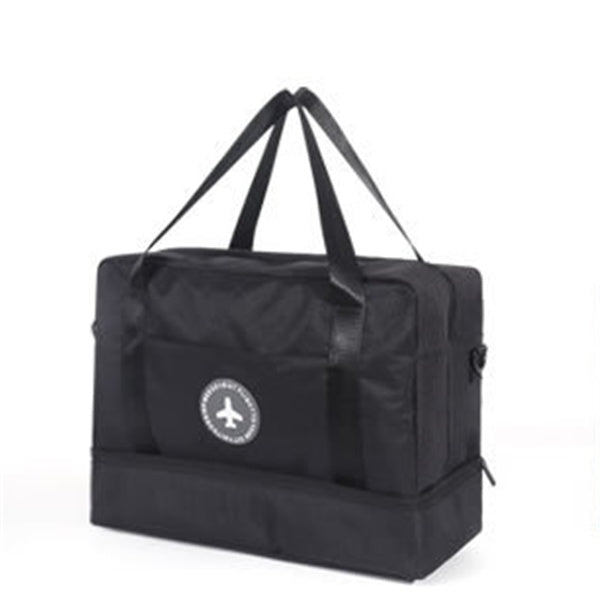 Dry and Wet Separation Travel Bag for Women – Large Capacity Fitness Duffle with Shoe Compartment & Storage Pouch LONDYN UPBRINGING