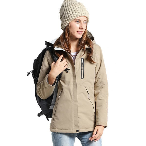 Unisex USB Heating Winter Cotton Jacket - Waterproof Outdoor Windbreaker LONDYN UPBRINGING