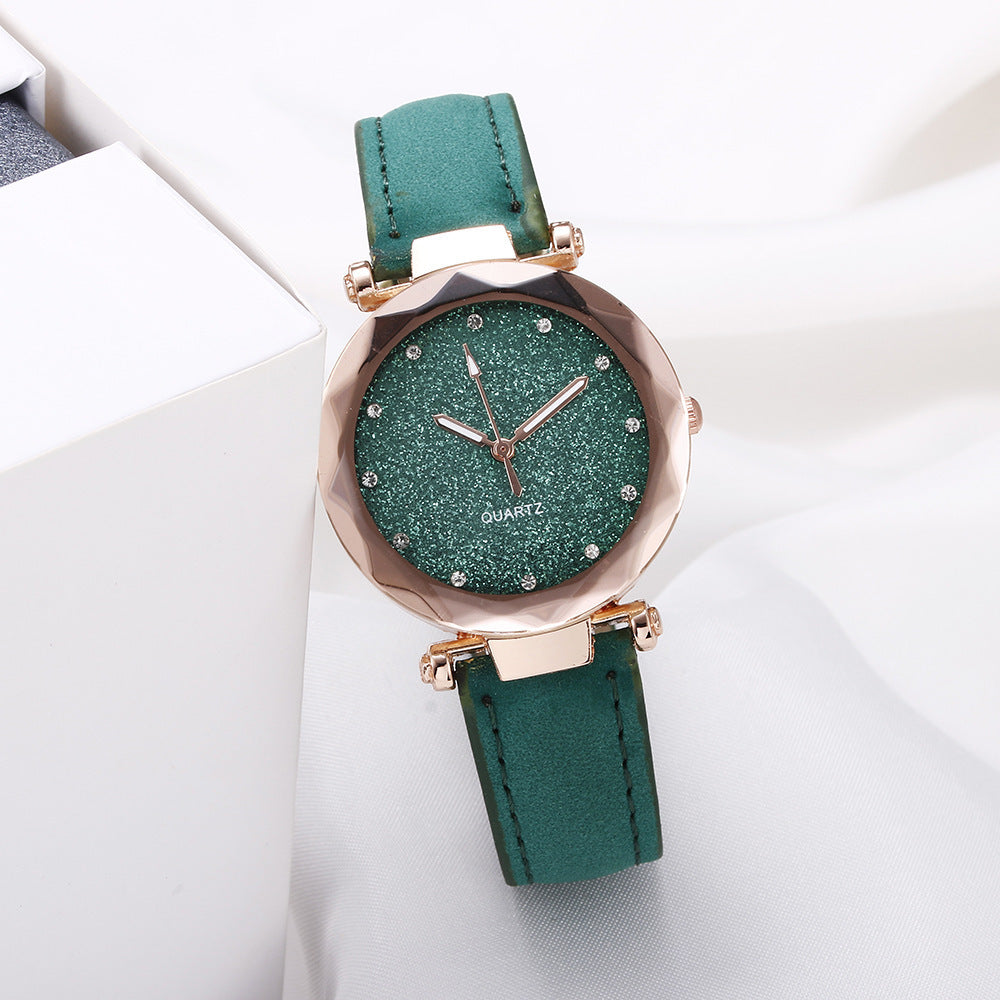 Starry Watch – Elegant Sparkling Wristwatch for Women LONDYN UPBRINGING