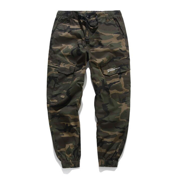 Men’s Camo Streetwear Pants – Slim Fit Jogger Harem Trousers for Casual Style LONDYN UPBRINGING