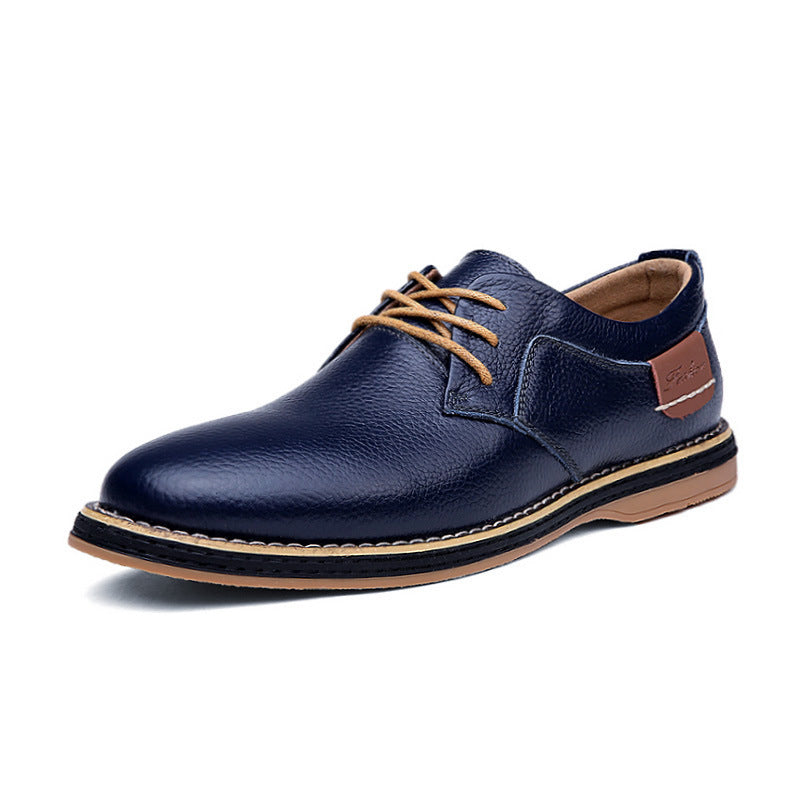Men’s Large Size Leather British Shoes – Classic Formal Dress Shoes up to Size 48 LONDYN UPBRINGING