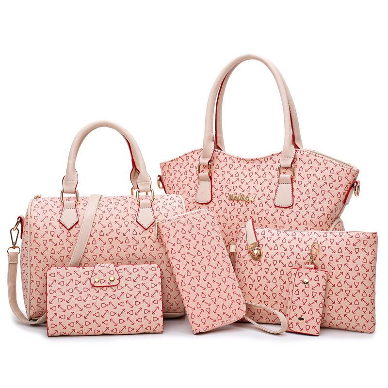 6-in-1 Women’s Shoulder Bag Set – Versatile Handbags, Crossbody, Tote & Clutch Collection LONDYN UPBRINGING