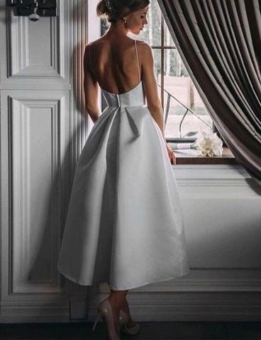 White Luxury Evening Gowns & Formal Dresses LONDYN UPBRINGING