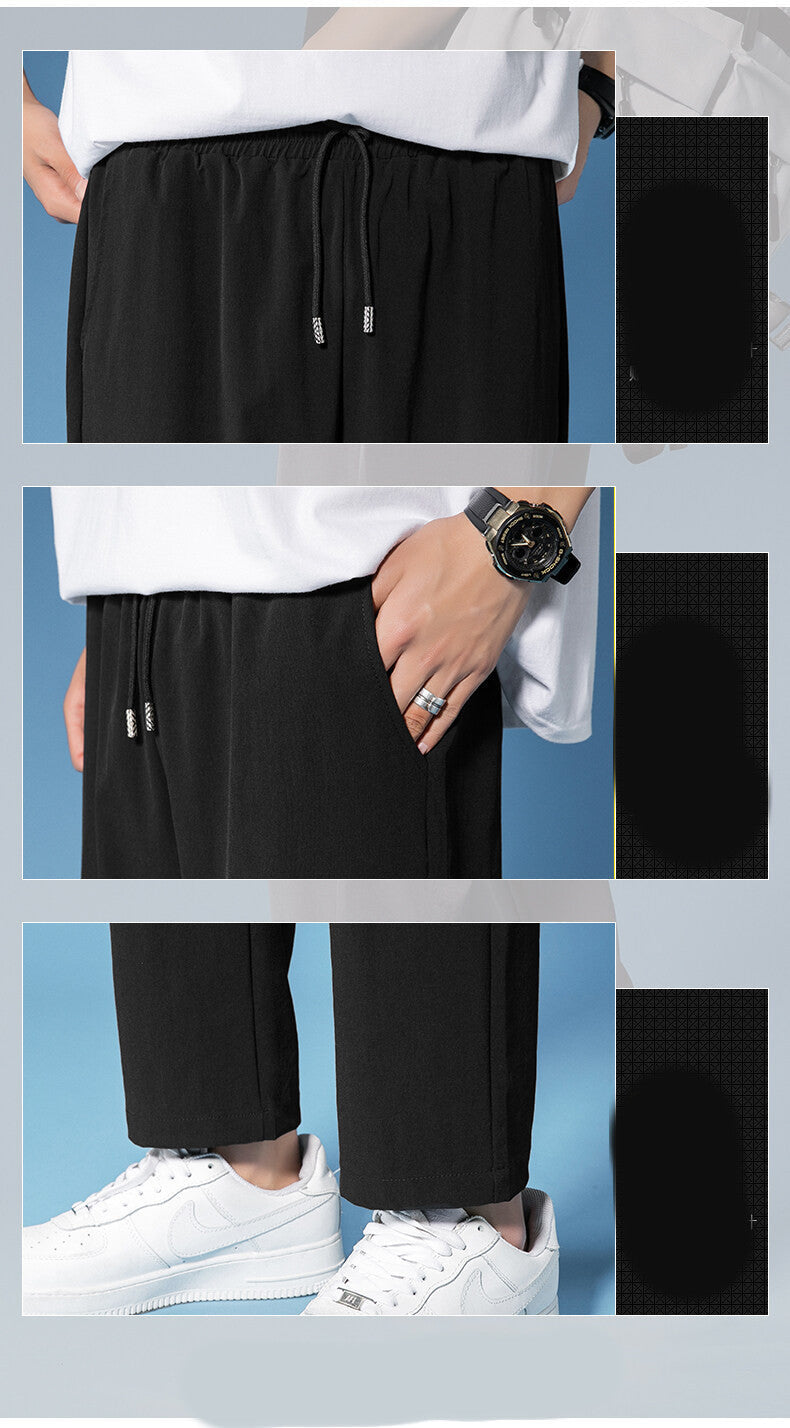 Men’s Fashion Casual Pants – Solid Color Trousers for Everyday Wear LONDYN UPBRINGING
