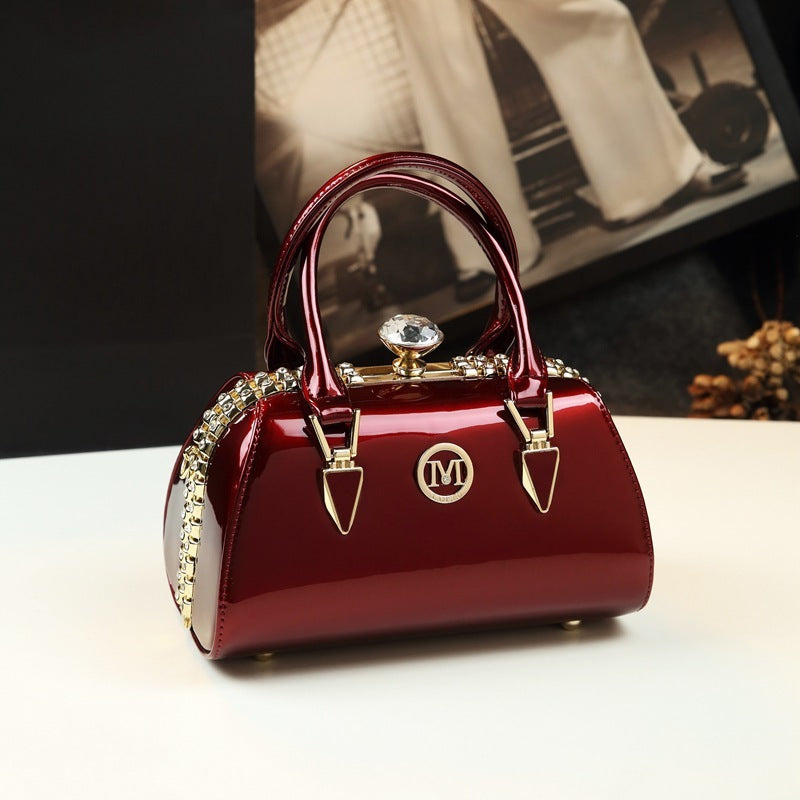 Niche Design Luxury Leather Handbag for Women – Elegant Shoulder & Tote Bag LONDYN UPBRINGING