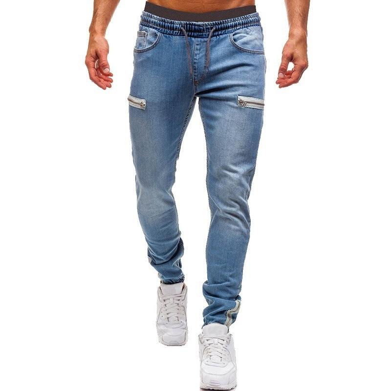 Men’s White Jeans Trousers – Retro Party & Workwear Pants LONDYN UPBRINGING