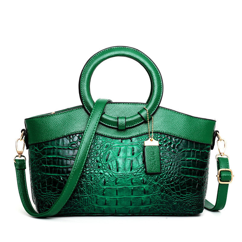 Gykaeo Luxury Leather Handbag for Women – Elegant Designer Shoulder & Tote Bag LONDYN UPBRINGING