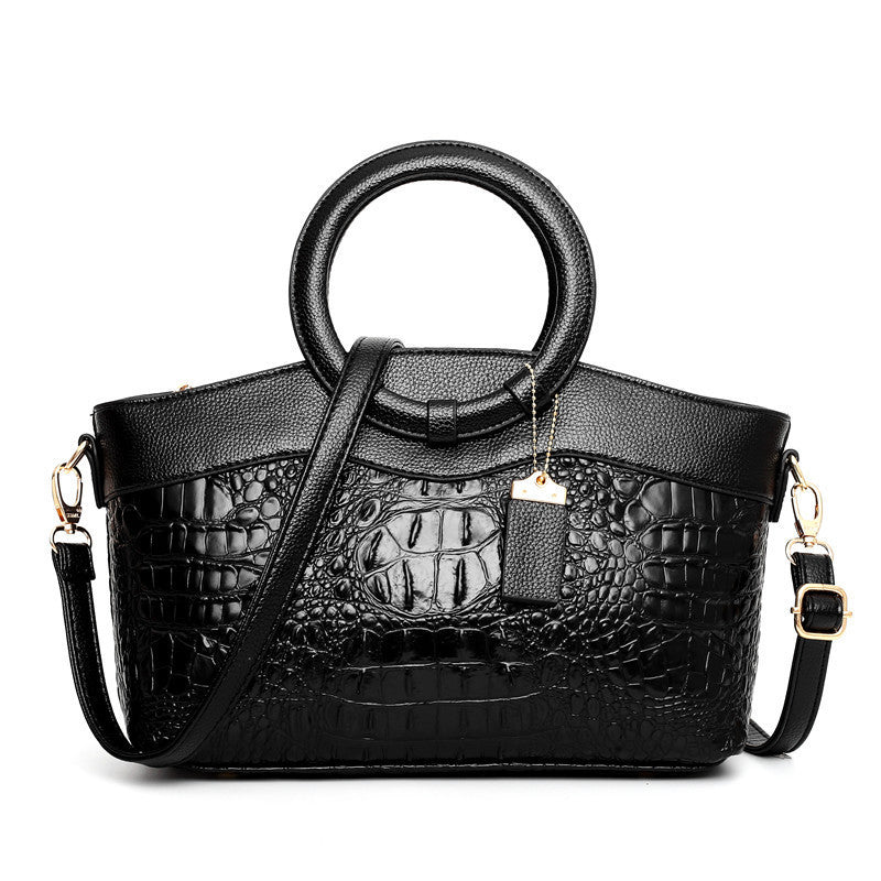 Gykaeo Luxury Leather Handbag for Women – Elegant Designer Shoulder & Tote Bag LONDYN UPBRINGING