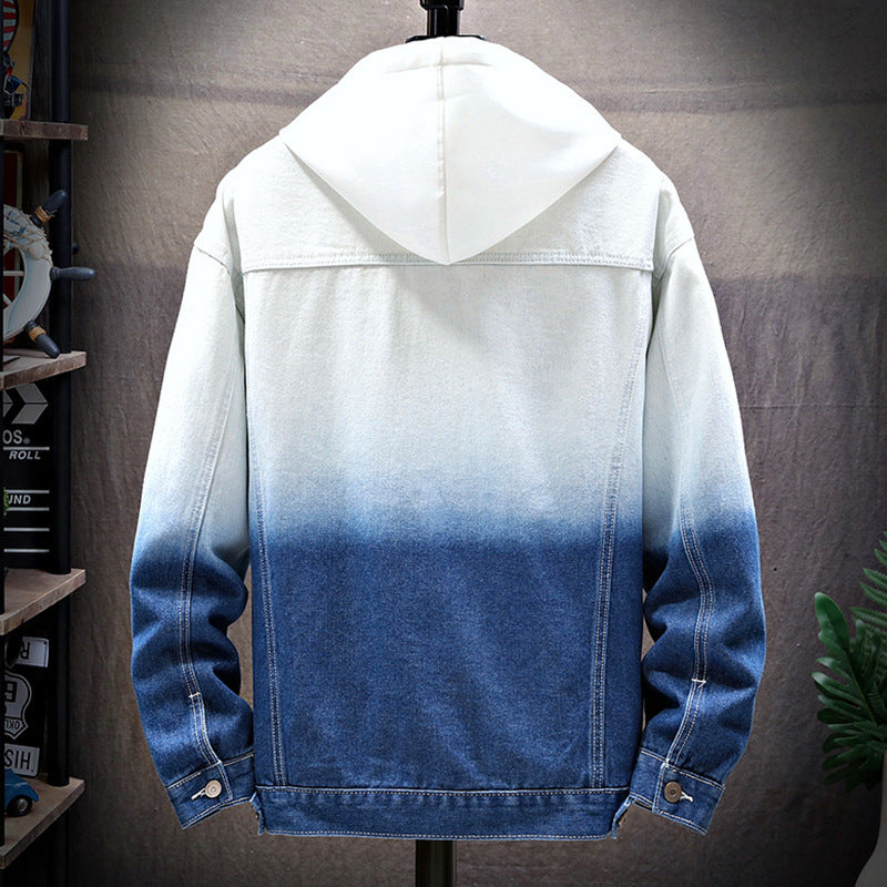Men’s Loose Denim Jacket – Casual Student Jacket for Everyday Streetwear & Stylish Comfort LONDYN UPBRINGING