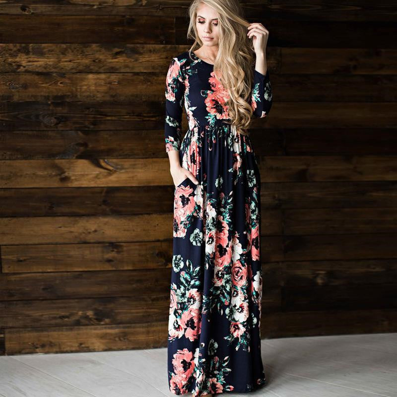 Fashion Dresses Women Long Printed & Party Gown Ladies LONDYN UPBRINGING