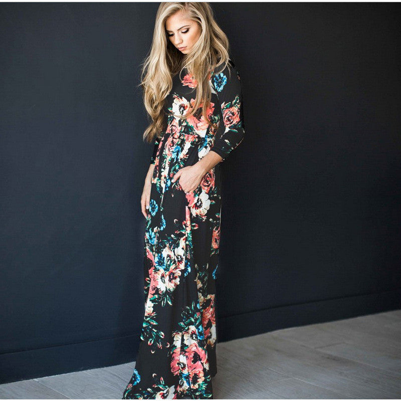 Fashion Dresses Women Long Printed & Party Gown Ladies LONDYN UPBRINGING