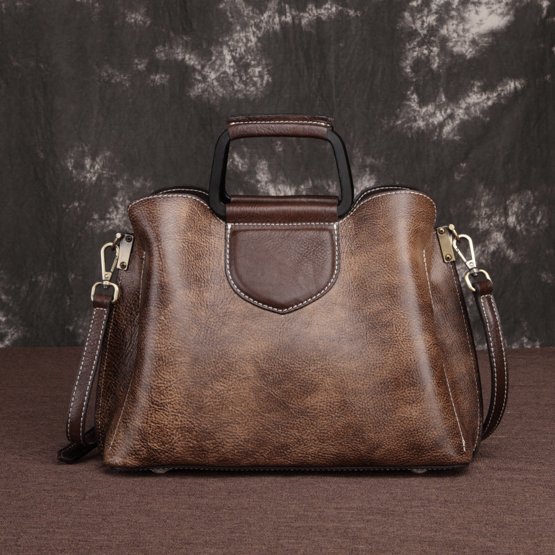 Genuine Leather Cowhide Handbag for Women – Fashion Messenger & Shoulder Bag LONDYN UPBRINGING