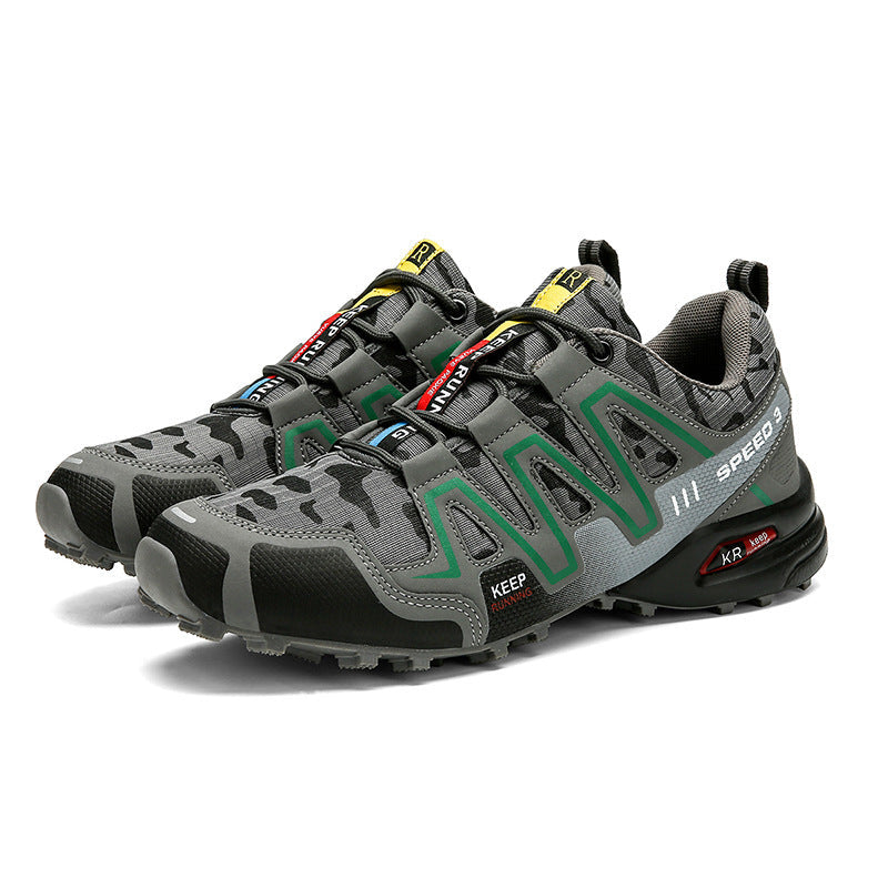 Men’s Hiking & Safety Shoes – Non-Slip Tactical Trekking Sneakers with Steel Toe | Durable Outdoor Climbing Footwear LONDYN UPBRINGING