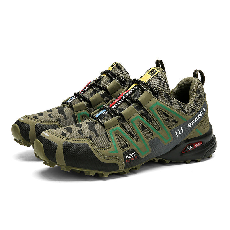 Men’s Hiking & Safety Shoes – Non-Slip Tactical Trekking Sneakers with Steel Toe | Durable Outdoor Climbing Footwear LONDYN UPBRINGING