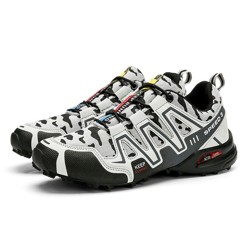 Men’s Hiking & Safety Shoes – Non-Slip Tactical Trekking Sneakers with Steel Toe | Durable Outdoor Climbing Footwear LONDYN UPBRINGING