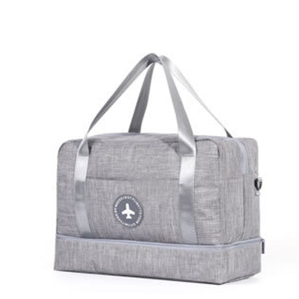 Dry and Wet Separation Travel Bag for Women – Large Capacity Fitness Duffle with Shoe Compartment & Storage Pouch LONDYN UPBRINGING