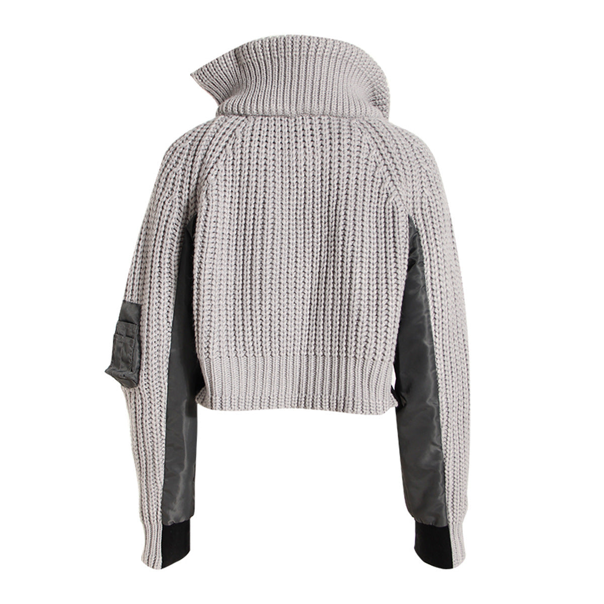 Women's Contrast Stitch Quilted Jacket – Warm, Fashionable Utility Coat LONDYN UPBRINGING