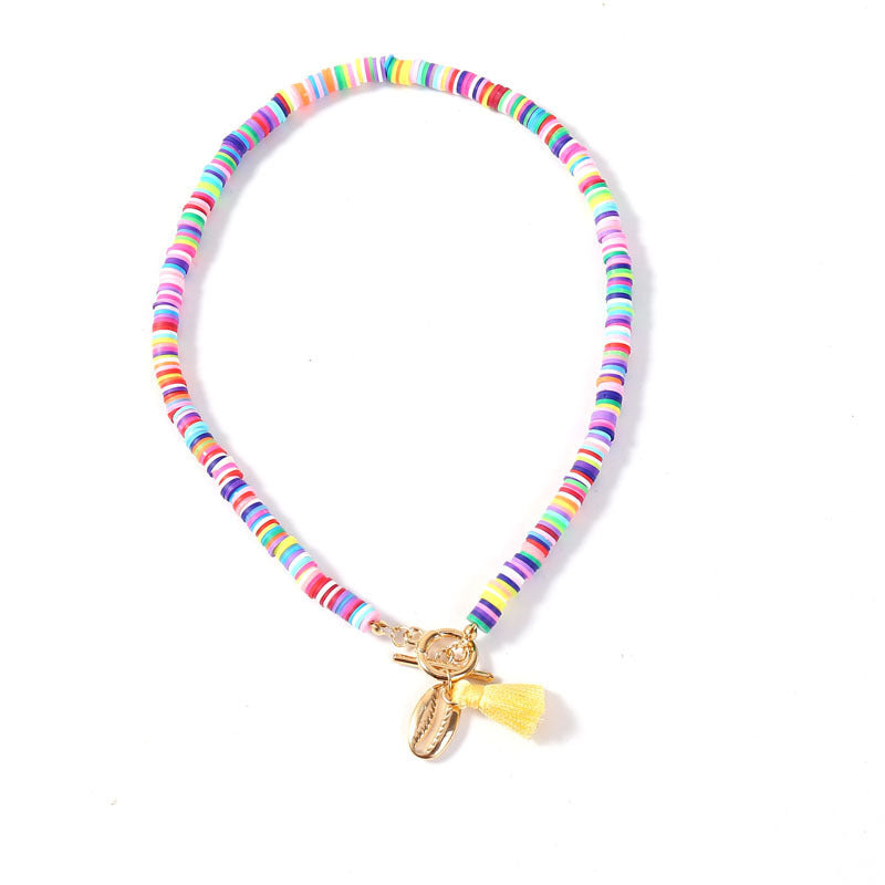 Bohemian Shell & Tassel Necklace for Women | Wild & Sweet Beach Style Fashion Jewelry LONDYN UPBRINGING
