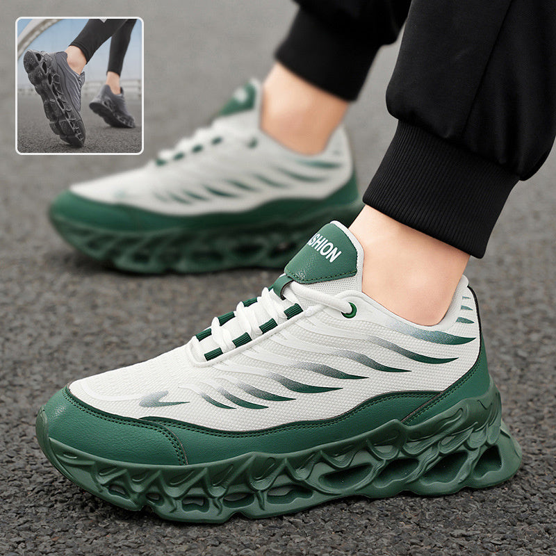 Men's Lace-up Chunky Sneakers | Thick-Sole Vulcanized Casual Shoe LONDYN UPBRINGING