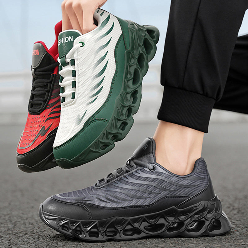 Men's Lace-up Chunky Sneakers | Thick-Sole Vulcanized Casual Shoe LONDYN UPBRINGING
