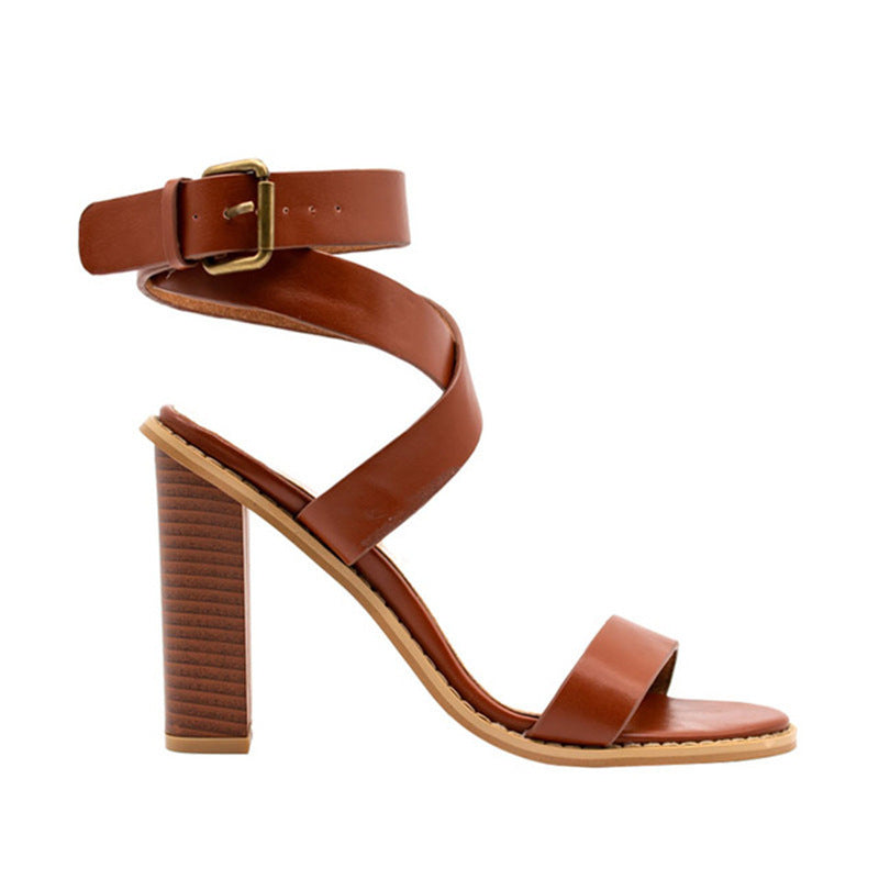 Plus-Size Chunky Heel Sandals | Women's Casual & Wide-Fit Sandals LONDYN UPBRINGING