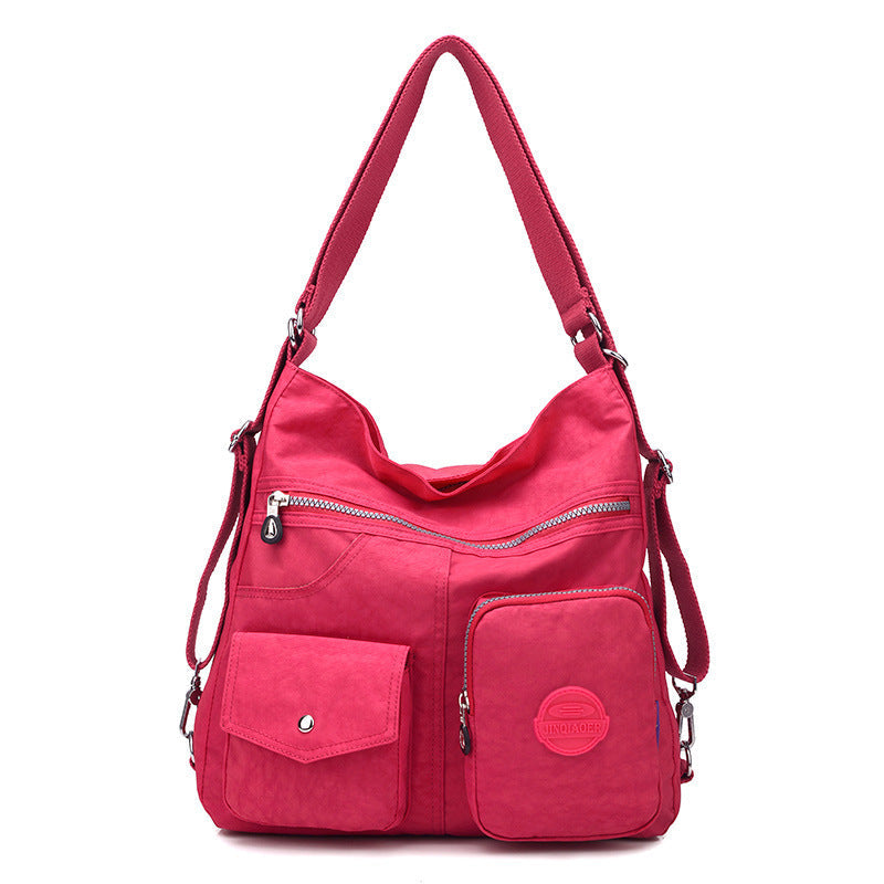 Luxury Waterproof Nylon Handbag for Women – Large Capacity Designer Crossbody & Shoulder Tote Bag LONDYN UPBRINGING