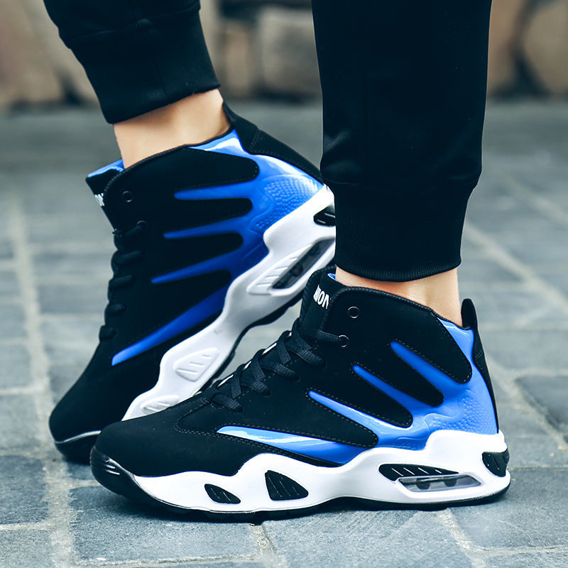 Men’s Air Cushion Basketball Shoes – Wear-Resistant High-Top Sneakers for Training and Everyday Play LONDYN UPBRINGING