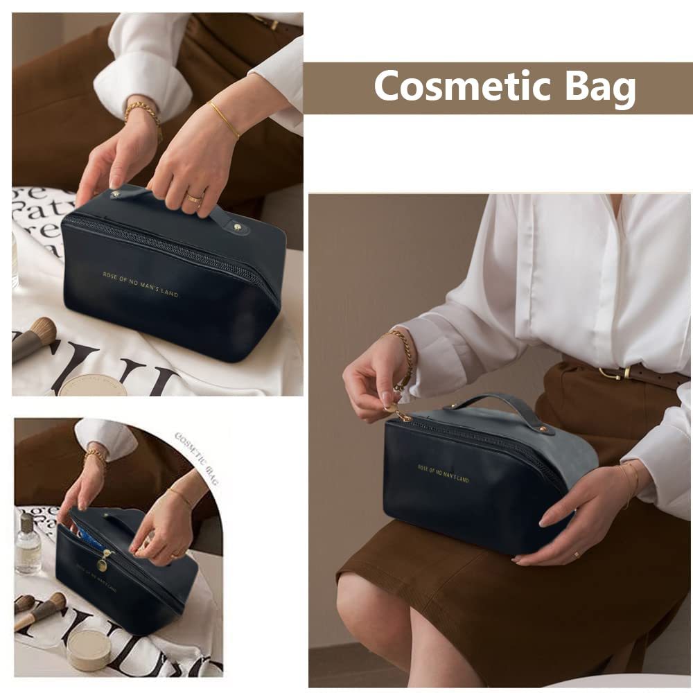 Large Capacity Travel Cosmetic Bag for Women – Multifunction Makeup Organizer & Toiletry Storage Case LONDYN UPBRINGING