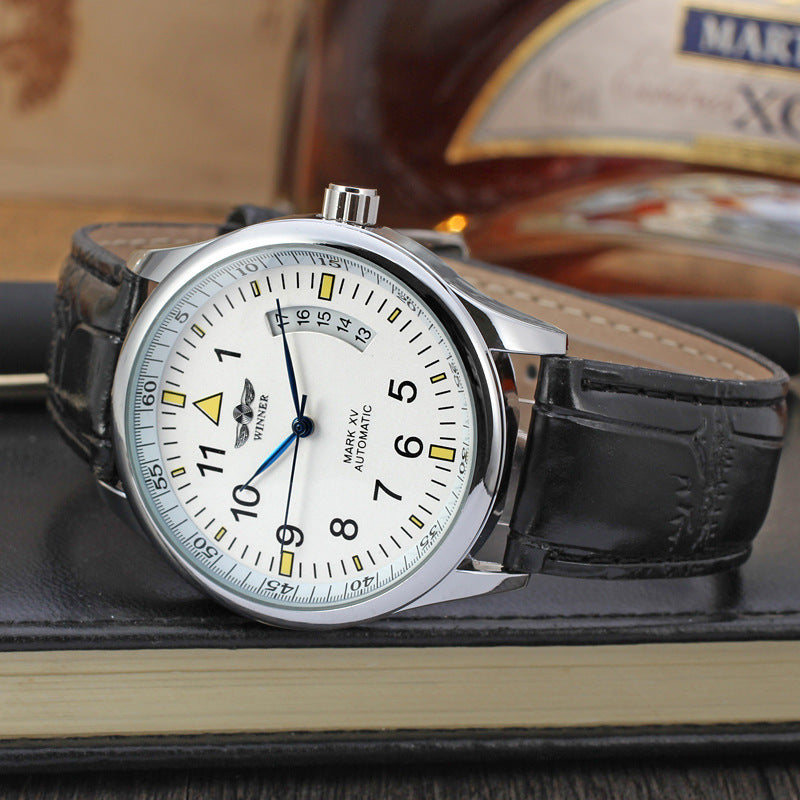 Automatic Mechanical Watch – Calendar Digital Timepiece for Men & Women LONDYN UPBRINGING