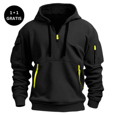 Unisex Dropped Shoulder Hoodie – Plus Size Loose Fit Pullover Sweatshirt for Casual Streetwear Fashion LONDYN UPBRINGING