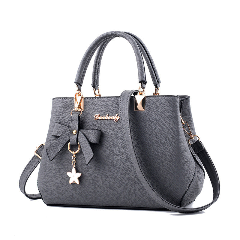 Women’s Shoulder Bag with Bowknot & Star Pendant – Cute Tote Handbag for Daily Use LONDYN UPBRINGING