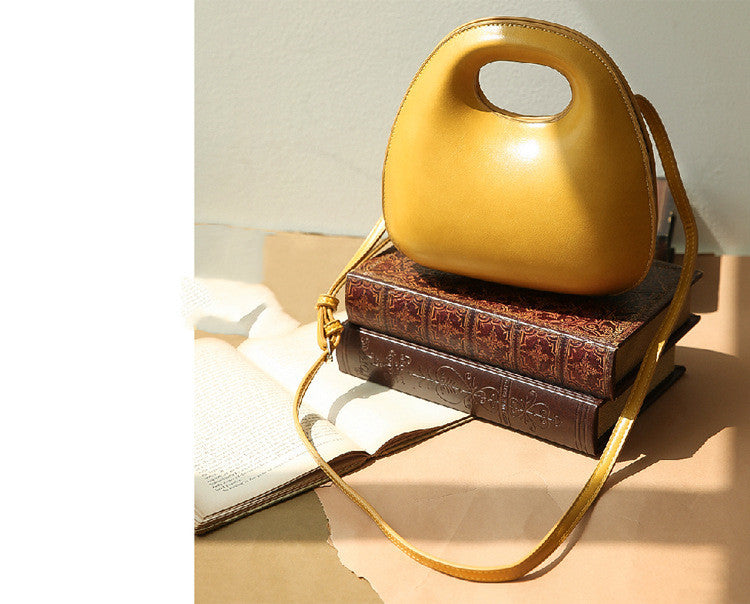 Fashion Shell-Shaped Round Flap Handbag for Women – Stylish Messenger & Shoulder Bag LONDYN UPBRINGING