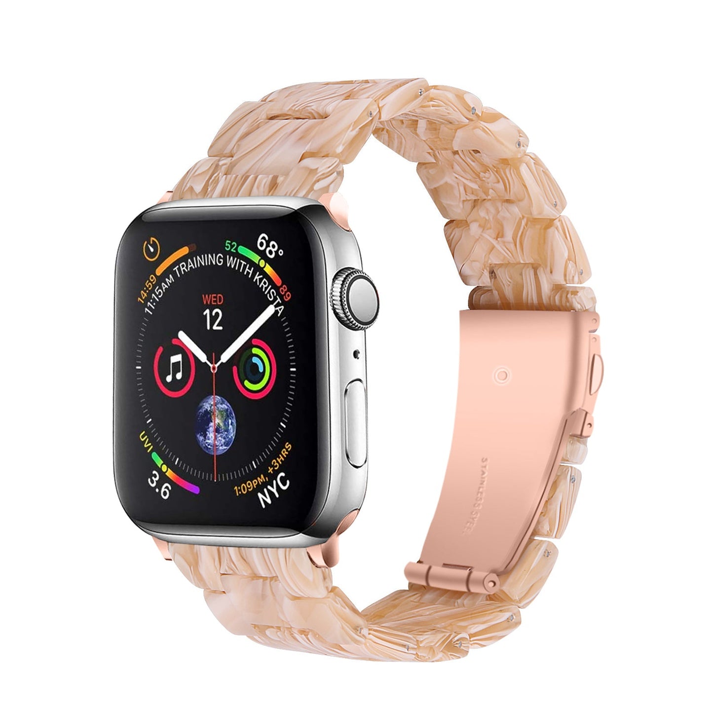 Resin Three-Bead Sports Smart Watch – Durable Fitness Smartwatch for Men & Women LONDYN UPBRINGING