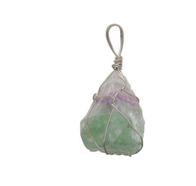 Natural Stone Pendant Necklace | Raw Irregular Crystal Rough Jewelry for Women LONDYN UPBRINGING