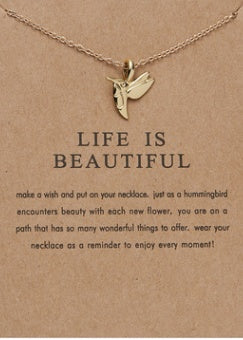 Multi-layer Moon Pendant Necklaces for Women Bohemian Wafer Elegant Necklace LONDYN UPBRINGING