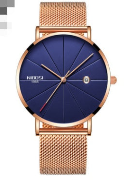 Nibosi Fashion Quartz Watch – Trendy European & American Style Watch for Men & Women, Perfect for Couples LONDYN UPBRINGING