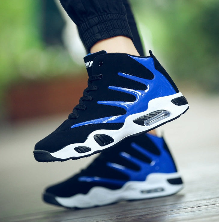 Men’s Air Cushion Basketball Shoes – Wear-Resistant High-Top Sneakers for Training and Everyday Play LONDYN UPBRINGING